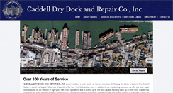 Desktop Screenshot of caddelldrydock.com