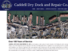 Tablet Screenshot of caddelldrydock.com